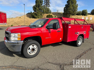 2014 Chevrolet 3500HD 4x2 Utility Truck