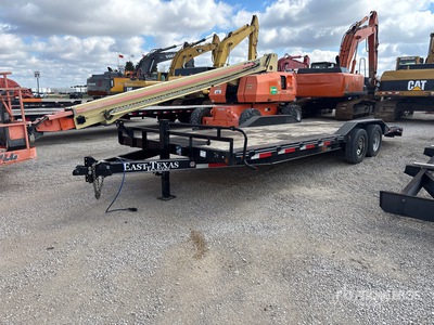2026 East Texas 24 ft T/A Equipment Trailer