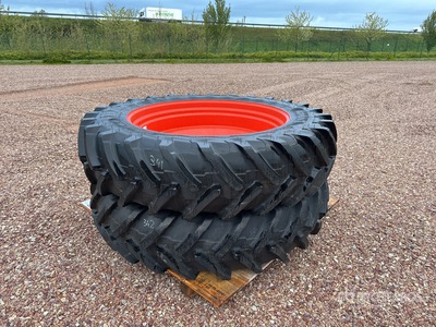 Quantity of (2) Michelin 480/80R50 159B Roues Wielen