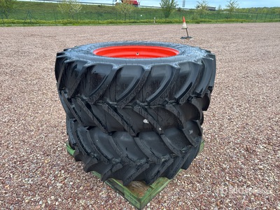 Quantity of (2) Mitas 540/65R30 TL 150 D Roues Wielen