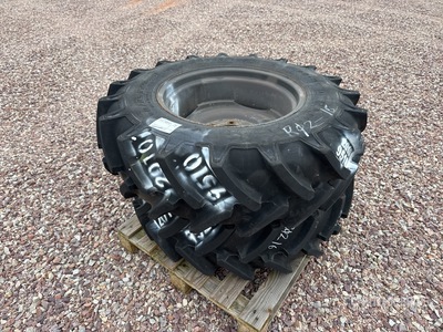 Quantity of (2) Mitas 340/85R24 F Wheels Räder