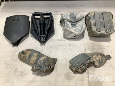 (71) First Aid Kit Pouches, (200) Hand Grenade Pouches & Assorted Items