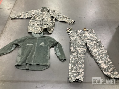 (55) Cold Weather Parkas, (34) Cold Weather Jackets & Assorted Items