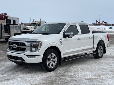 2022 Ford F-150 Platinum 4x4 Crew Cab Hybrid Pickup