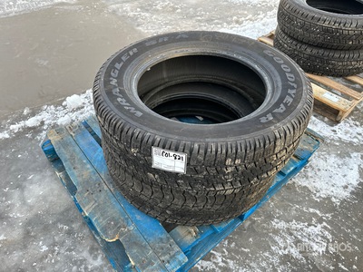Quantity of (2) Goodyear 275/60R20 Tires