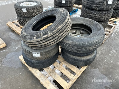 Quantity of (6) Mixed Tires