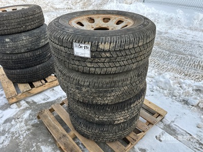 Quantity of (4) Goodyear Wrangler SR-A 265/70R18 Tires