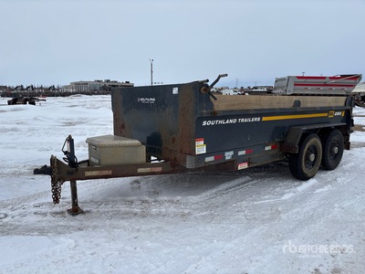 2018 Southland SL280T-14LB 14 ft T/A Remolque Ligero de Volteo