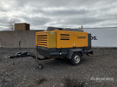 2013 Atlas Copco XAS186 Mobile Air Compressor