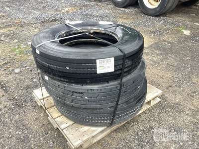 (3) Michelin 10R22.5 Tires