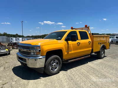2016 Chevrolet Silverado 2500HD 4x2 Crew Cab Utility Truck