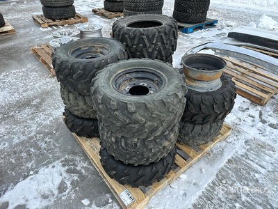 Quantity of (11) Mixed ATV Tyres