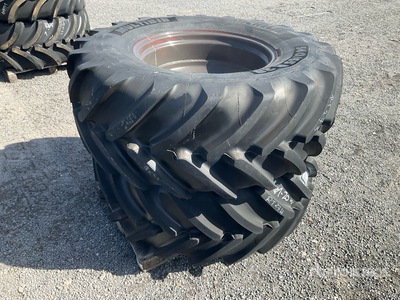 Quantity of (2) Michelin MULTIBIB 540/65R28 TL142D Wheels