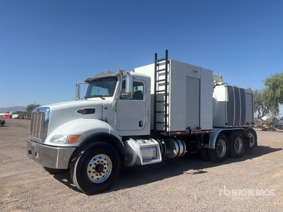 2018 Peterbilt 348 8x4 Vacuum Tanker Truck