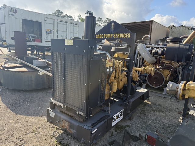 2018 Cat C7.1 Engine w/ Pump Model PP43C21L71-EO311