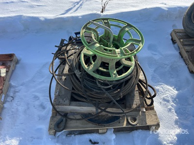 0.5 in Steel Cable & (14) Crop Lifters