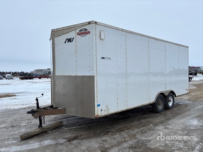 2017 Forest River OREHW8.520TA3 20 ft T/A Enclosed Trailer