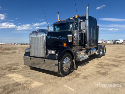 2019 Kenworth W900 6x4 T/A Slaapcabine Trekker