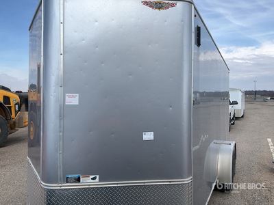 2020 H & H 16 ft T/A Enclosed Trailer