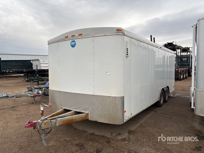 2012 Wells Cargo Road Force RFLS85X202 20 ft T/A Enclosed Trailer