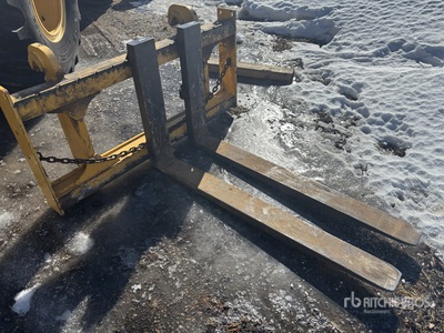 John Deere Work Site Pro 60 in Q/C شوكة جرافة - Fits John Deere 524K/544K/624K