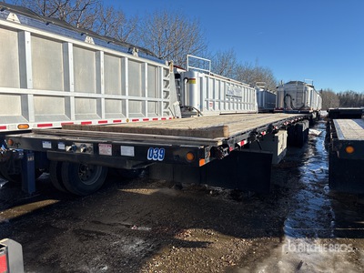 2023 Doepker 53 ft Tri/A مقطورة مسطحة