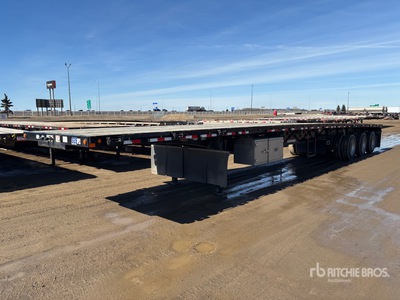 2023 Doepker 53 ft Tri/A Flatbed Trailer