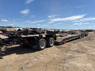 2023 Gerrys Tri/A Double Drop Removable Gooseneck Lowboy Trailer