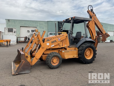 Case 580L 4x4 を見 Backhoe Loader