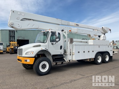 Altec A77-TE93 92.7 ft on 2007 Freightliner M2 106 6x4 高所作業車