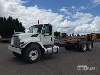 2008 International 7500 SFA 6x4 Cabina y chasis