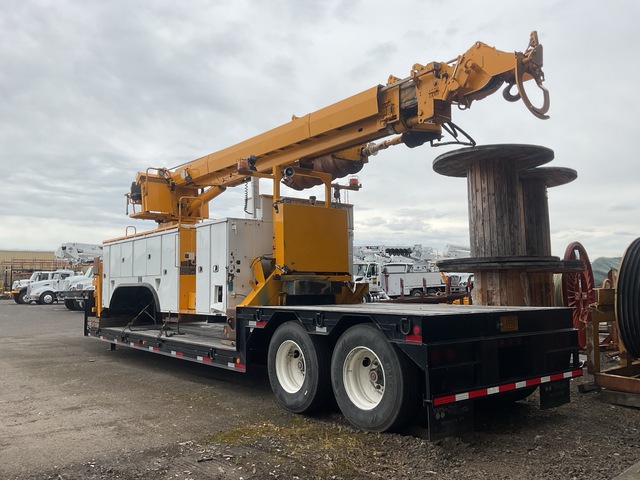 Altec D3055B TR T/A Derrick Digger Truck Body