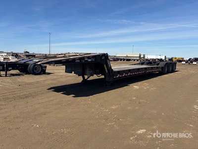 2024 Lode King 100000 lb 55 ft Tri/A Folding Neck Trailer