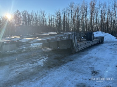 2024 Lode King 100000 lb Tri/A مقطورة بعنق قابل للطي