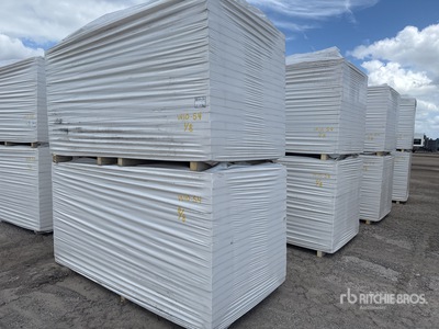 Quantity of (8) Polyiso Insulation Boards - Fits Johns Manville
