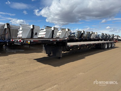 2014 Manac 13353A000 53 ft Tri/A Step Deck Trailer