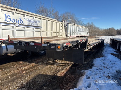 2014 Manac 13353A000 53 ft Tri/A Single Drop Step Deck Trailer