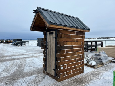 5 ft x 4 ft Timber Structure Outhouse (Unused)