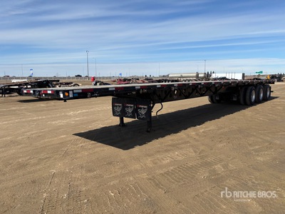 2013 Manac 10353A020 53 ft Tri/A フラットベッドトレーラー