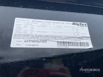 2025 Big Tex Remolque Portamaquinaria