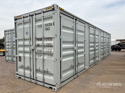 2026 40 ft High Cube Multi-Door Storage Container