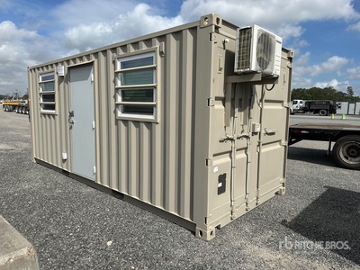 2024 20 ft x 8 ft Skid-Mounted Bureau mobile