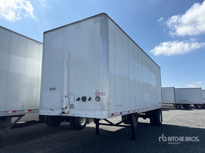 2013 Hyundai VC2280151-FJPR 28 ft x 102 in S/A Van Trailer
