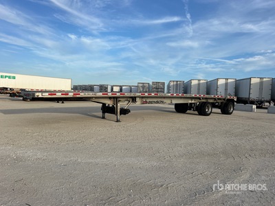 2022 Benson FLCVBAL 48 ft T/A Spread Axle Remolque caja abierta