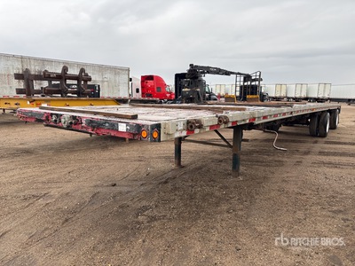 2001 Feight-King 48 ft T/A Flatbed Trailer