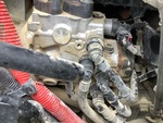 Engine with Air Compressor
