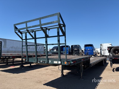 1996 Trail King TK70LCS-482 48 ft T/A Spread Axle Single Drop Step Deck Trailer