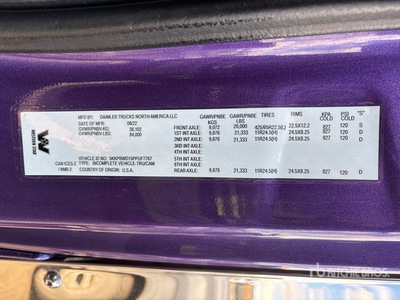 2023 Western Star 49X 8x6 Tri/A Camión dumper