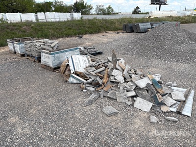 Quantity of (6) Pallets of Building Stones