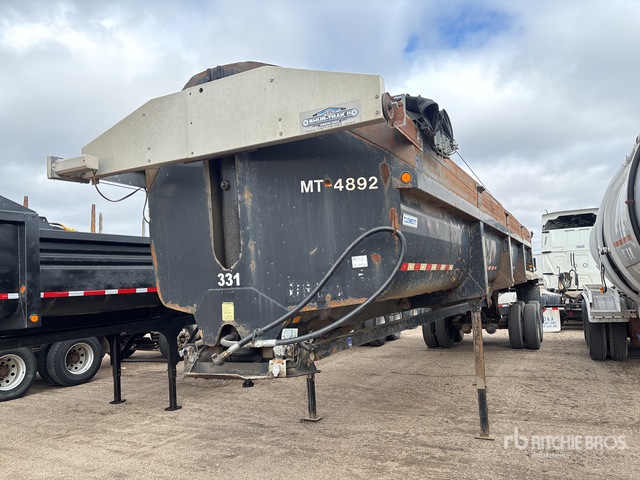 2006 Clement Starlite 36 ft T/A Frameless End Dump Trailer